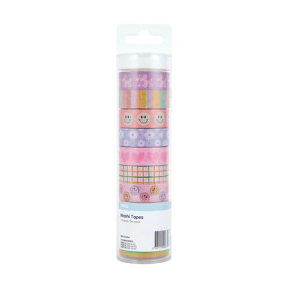 10 Pack Washi Tapes, Retro - Anko