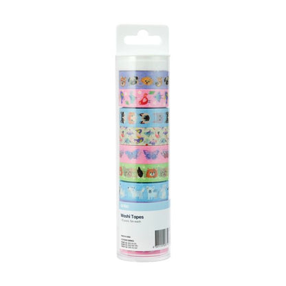 10 Pack Washi Tapes, Cute Animals - Anko