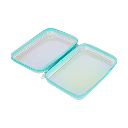 2 Pack Clear Packing Cubes, Iridescent - Anko