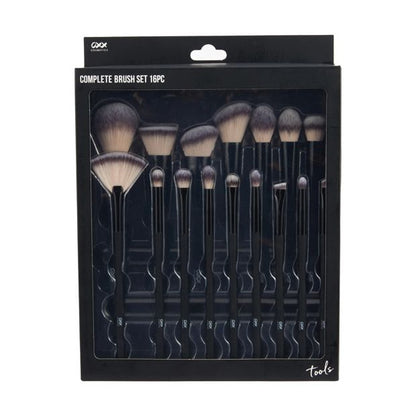 16 Piece Complete Brush Set - OXX Cosmetics