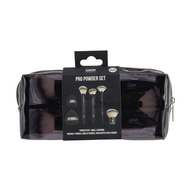 Pro Powder Set, Black - OXX Cosmetics