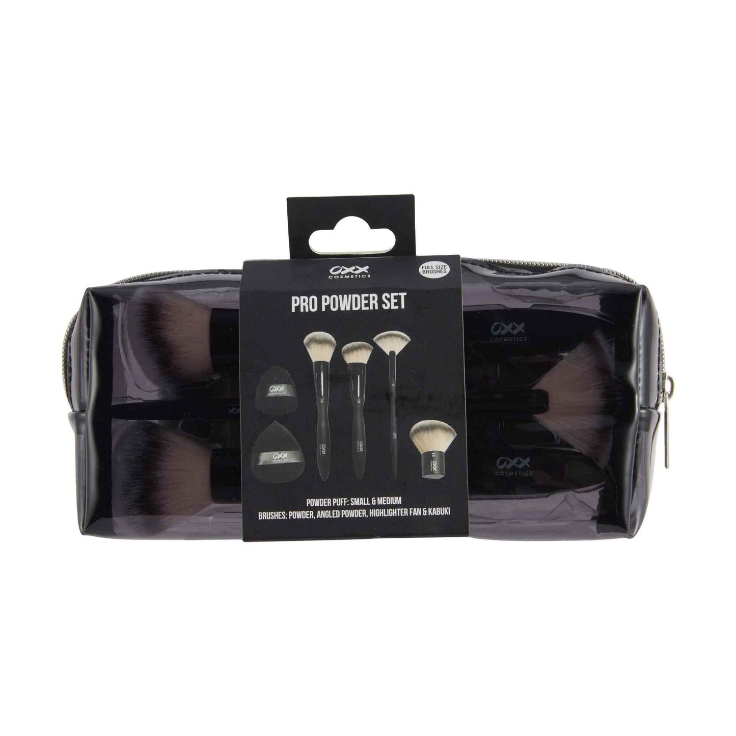 OXX Cosmetics Pro Powder Set - Black