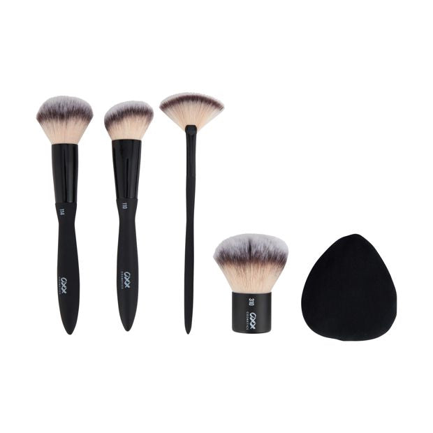 Pro Powder Set, Black - OXX Cosmetics