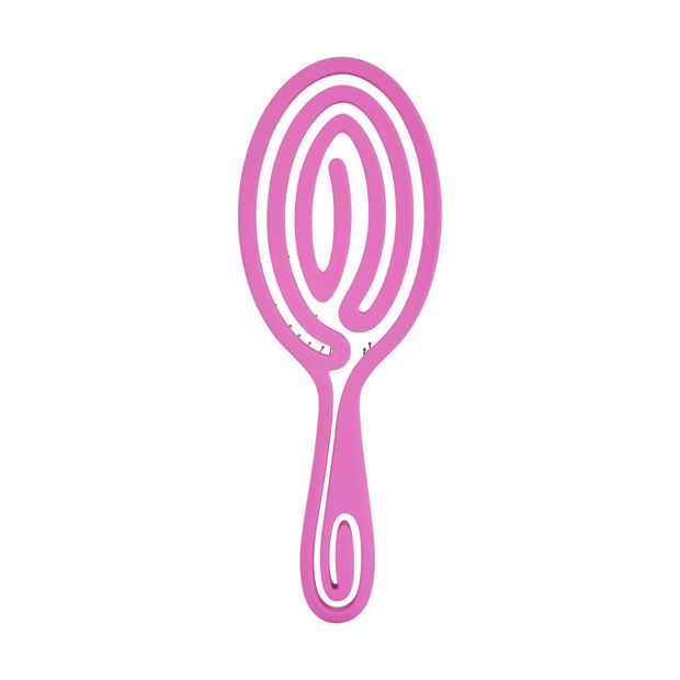 Styling Flexible Paddle Brush, Pink - OXX Haircare