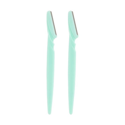 2 Pack Facial Razors, Mint - OXX Cosmetics