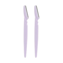 2 Pack Facial Razors, Purple - OXX Cosmetics