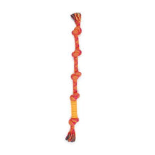 Pet Toy Rope 5 Knot Wrapped - Anko