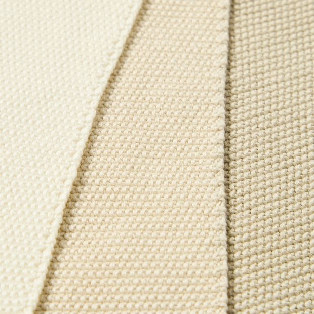 Pack of 3 Knitted Dish Cloths, Natural - Anko