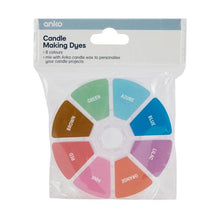 8 Pack Candle Making Dyes - Anko