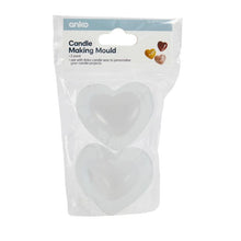 2 Pack Candle Making Mould, Heart - Anko
