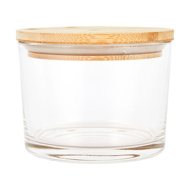 Candle Jar Glass, Wide - Anko