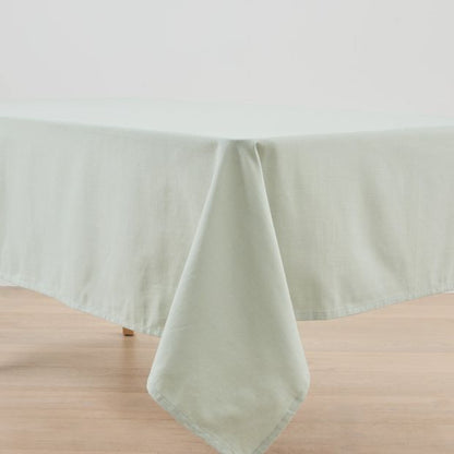 Sage Extra Large Linen Look Table Cloth - Anko