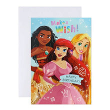 Hallmark Interactive Sound Birthday Card - Disney Princess Make a Wish!