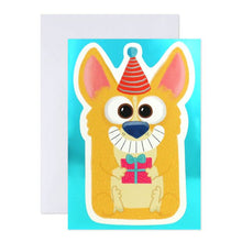 Hallmark Interactive Sound Birthday Card - Excited Dog