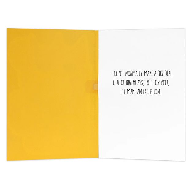 Hallmark Interactive Sound Birthday Card - Grumpy Cat