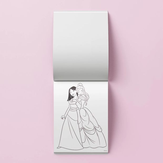 INKredibles Disney Princess Mess Free ColourBurst Pictures - Book