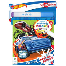INKredibles Magic Reveal Hot Wheels Mess Free Magic Ink Pictures! - Book