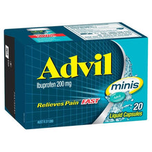 20 pack Advil Ibuprofen 200 mg Minis Liquid Capsules