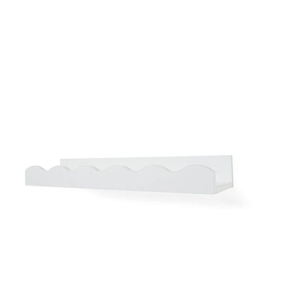 Wave Shelf, White - Anko
