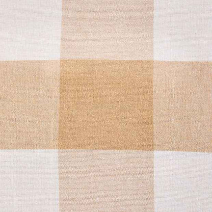 Check Tablecloth, Biscuit - Anko