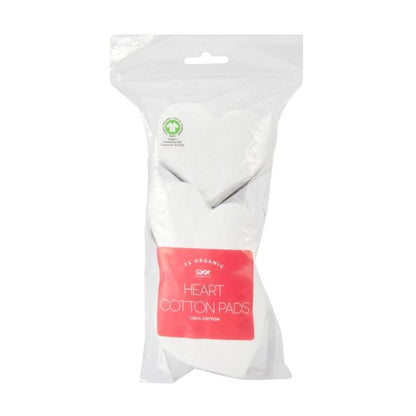 75 Pack Heart Organic Cotton Pads - OXX Essentials