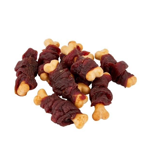 Pet Treat Duck Wrapped Calcium Bones - Anko
