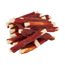 18 Pack Pet Treat Duck Wrapped Rawhide Alternative Sticks - Anko