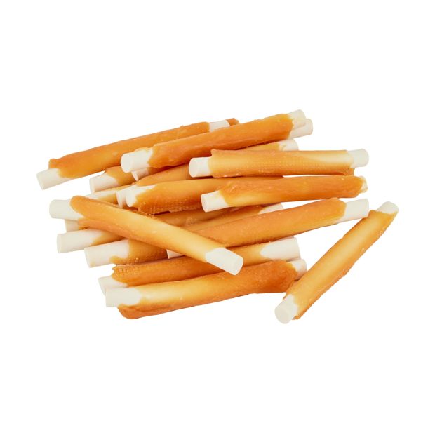 18 Pack Pet Treat Chicken Wrapped Raw Hide Alternative Sticks - Anko
