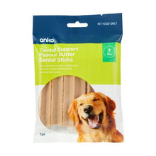 7 Pack Pet Treat Peanut Butter Dental Sticks - Anko