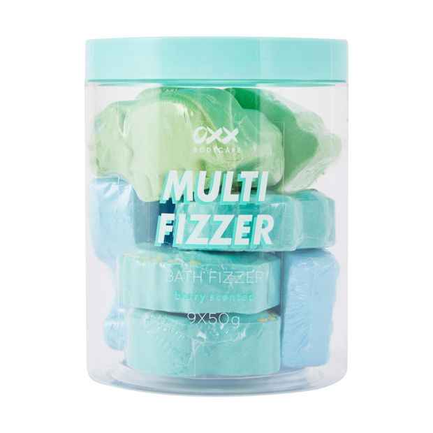 9 Pack Multi Bath Fizzer  Berry Scented - OXX Bodycare