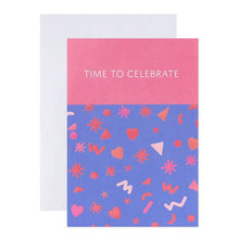 Connections from Hallmark Birthday Card - Time to Celebrate