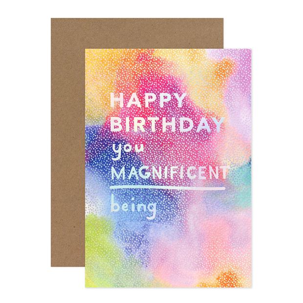 Connections from Hallmark Birthday Card - Magnificent Being