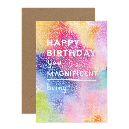 Connections from Hallmark Birthday Card - Magnificent Being