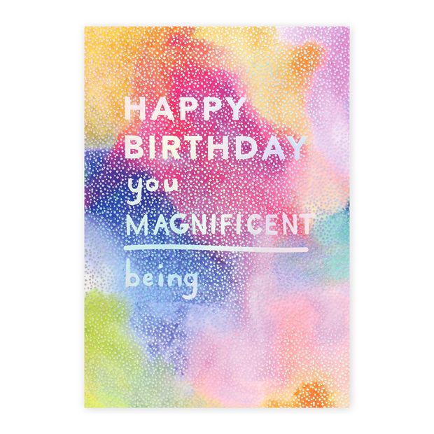 Connections from Hallmark Birthday Card - Magnificent Being