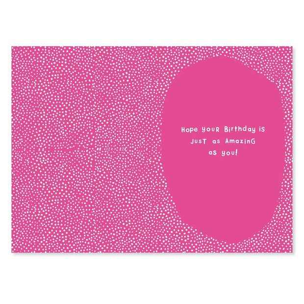 Birthday Card - Sip Sip Hooray Design