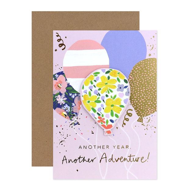 Connections from Hallmark Birthday Card - Another Year, Another Adventure