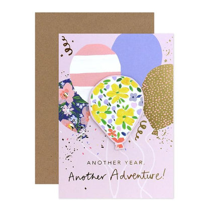 Connections from Hallmark Birthday Card - Another Year, Another Adventure