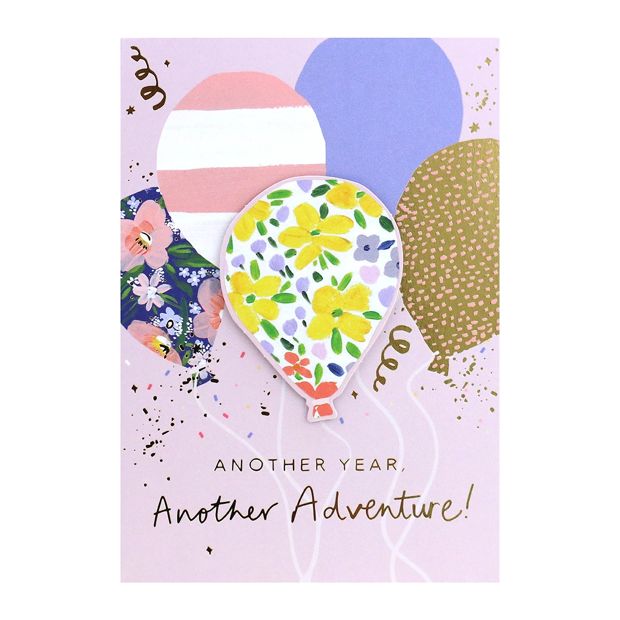 Connections from Hallmark Birthday Card - Another Year, Another Adventure