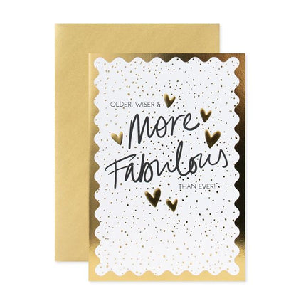 Connections from Hallmark Birthday Card - More Fabulous