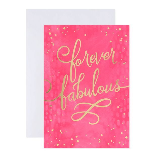 Connections from Hallmark Birthday Card - Forever Fabulous