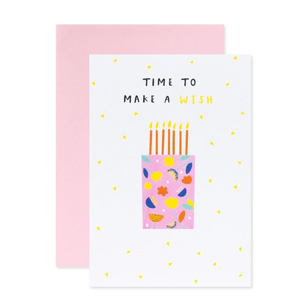 Connections from Hallmark Birthday Card - Shapes Cake
