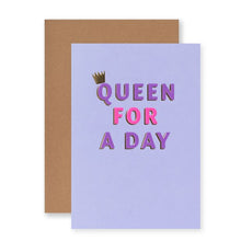 Hallmark Card - Queen For a Day