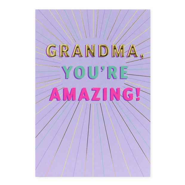 Grandmother's Birthday or Special Occasion Card
