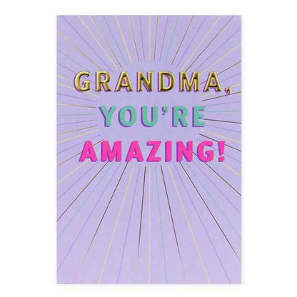 Grandmother's Birthday or Special Occasion Card