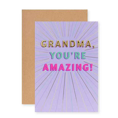 Grandmother's Birthday or Special Occasion Card