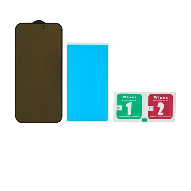iPhone 15 Plus/16 Plus Mirror Glass Screen Protector - Anko