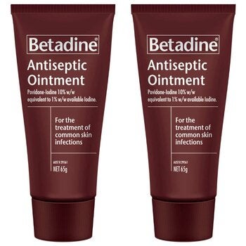Betadine Antiseptic Ointment 2 x 65g