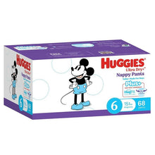 Huggies Boys' Ultra Dry Nappy Pants Plus Size 6 Walker (15kg+) 68 Pants