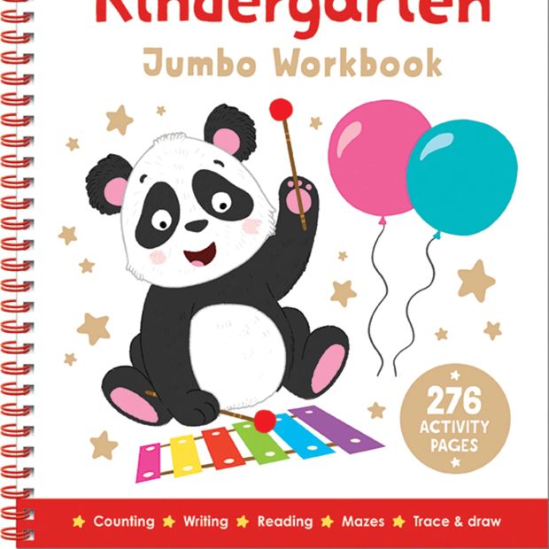 Gold Stars Jumbo Workbook: Kindergarten - Book