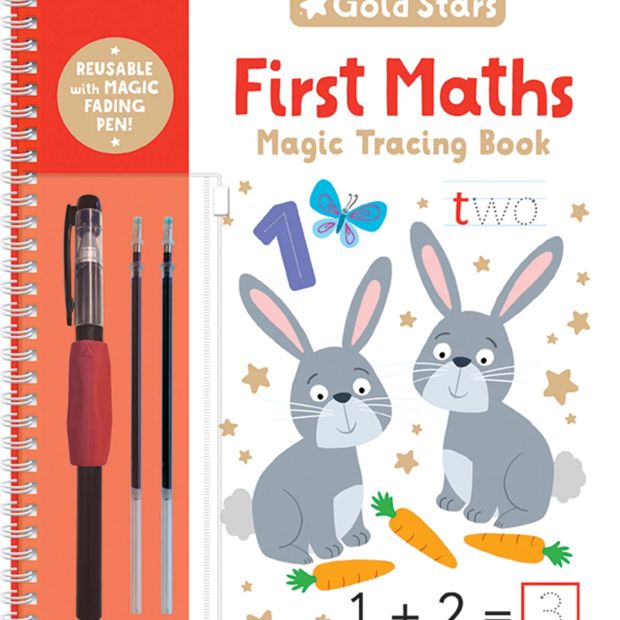 Gold Stars: First Maths Magic Tracing Book